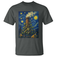 Starry Night Hops Brewery T Shirt Vintage Hops Beer Lover Painterly