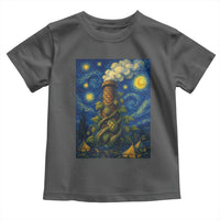 Starry Night Hops Brewery Toddler T Shirt Vintage Hops Beer Lover Painterly