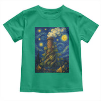 Starry Night Hops Brewery Toddler T Shirt Vintage Hops Beer Lover Painterly