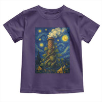 Starry Night Hops Brewery Toddler T Shirt Vintage Hops Beer Lover Painterly
