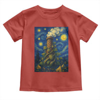 Starry Night Hops Brewery Toddler T Shirt Vintage Hops Beer Lover Painterly