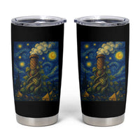 Starry Night Hops Brewery Tumbler Cup Vintage Hops Beer Lover Painterly