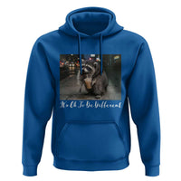 Its Ok To Be Different Jimothy Raccoon Hoodie Funny Short Spine Wildlife