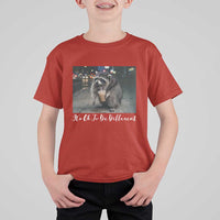 Its Ok To Be Different Jimothy Raccoon T Shirt For Kid Funny Short Spine Wildlife