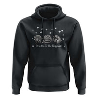 Its Ok To Be Different Jimothy Raccoon Hoodie Cute Trash Panda Viral Animal Lover Gift