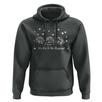 Its Ok To Be Different Jimothy Raccoon Hoodie Cute Trash Panda Viral Animal Lover Gift