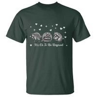 Its Ok To Be Different Jimothy Raccoon T Shirt Cute Trash Panda Viral Animal Lover Gift