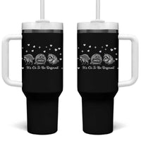 Its Ok To Be Different Jimothy Raccoon Tumbler With Handle Cute Trash Panda Viral Animal Lover Gift
