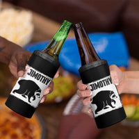 Jimothy The Raccoon 4 in 1 Can Cooler Tumbler Japanese Style Trash Panda Graphic