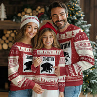 Jimothy The Raccoon Ugly Christmas Sweater Japanese Style Trash Panda Graphic
