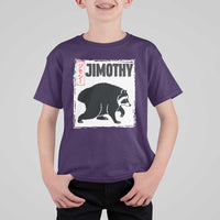 Jimothy The Raccoon T Shirt For Kid Japanese Style Trash Panda Graphic