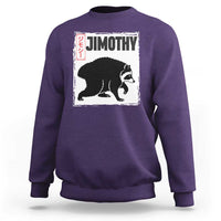 Jimothy The Raccoon Sweatshirt Japanese Style Trash Panda Graphic