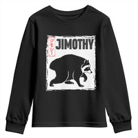 Jimothy The Raccoon Youth Sweatshirt Japanese Style Trash Panda Graphic