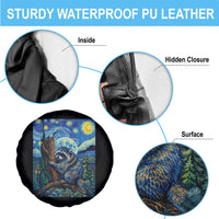 Seattle Trash Panda Starry Night Graphic Spare Tire Cover Funny Short King Raccoon