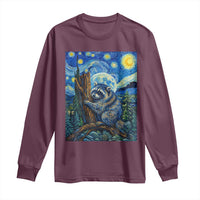 Seattle Trash Panda Starry Night Graphic Long Sleeve Shirt Funny Short King Raccoon