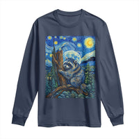 Seattle Trash Panda Starry Night Graphic Long Sleeve Shirt Funny Short King Raccoon