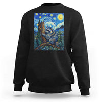 Seattle Trash Panda Starry Night Graphic Sweatshirt Funny Short King Raccoon
