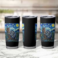 Seattle Trash Panda Starry Night Graphic Tumbler Cup Funny Short King Raccoon