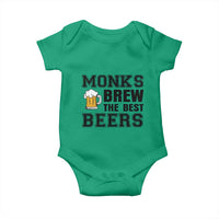 Monks Brew The Best Beers Baby Onesie Funny Craft Beer Brewer