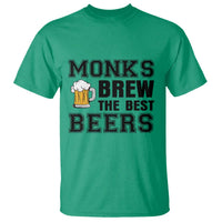 Monks Brew The Best Beers T Shirt Funny Craft Beer Brewer