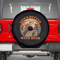 Funny Craft Beer Drinker Monks Spare Tire Cover Lifes Better With Beer