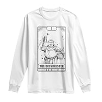 The Brewmaster Tarot Card Long Sleeve Shirt Vintage Craft Beer Monk Brewery Art
