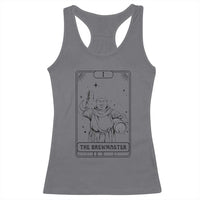 The Brewmaster Tarot Card Racerback Tank Top Vintage Craft Beer Monk Brewery Art