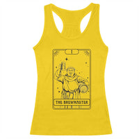 The Brewmaster Tarot Card Racerback Tank Top Vintage Craft Beer Monk Brewery Art