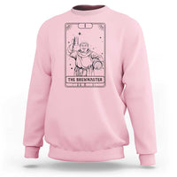 The Brewmaster Tarot Card Sweatshirt Vintage Craft Beer Monk Brewery Art