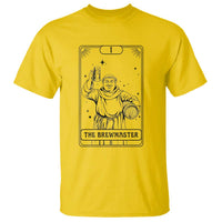 The Brewmaster Tarot Card T Shirt Vintage Craft Beer Monk Brewery Art