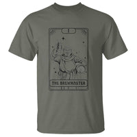 The Brewmaster Tarot Card T Shirt Vintage Craft Beer Monk Brewery Art