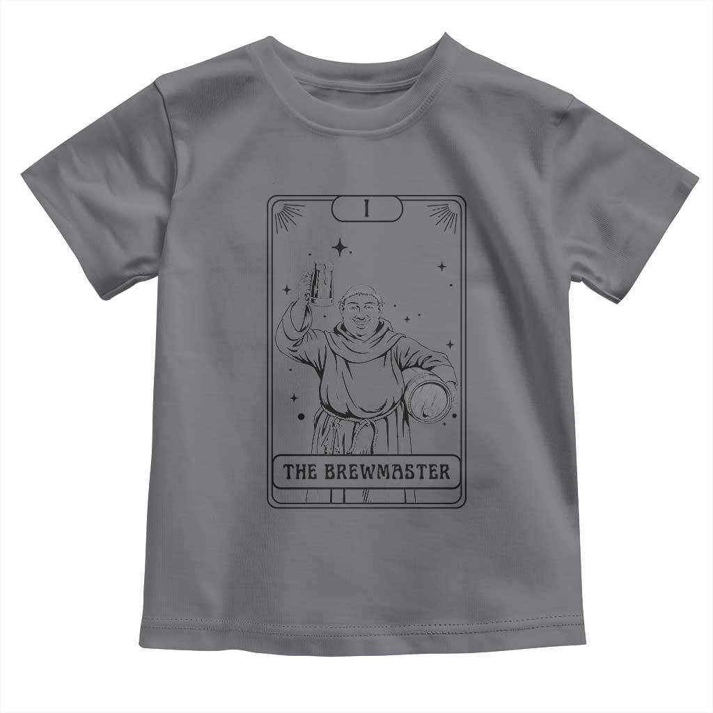 The Brewmaster Tarot Card Toddler T Shirt Vintage Craft Beer Monk Brewery Art