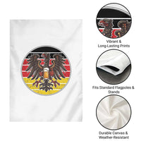German Eagle Beer Lover Garden Flag Vintage Bavarian Oktoberfest Beer