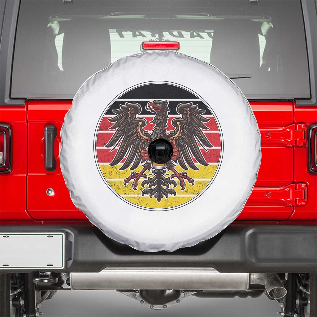 German Eagle Beer Lover Spare Tire Cover Vintage Bavarian Oktoberfest Beer