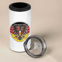 German Eagle Beer Lover 4 in 1 Can Cooler Tumbler Vintage Bavarian Oktoberfest Beer