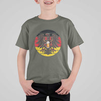 German Eagle Beer Lover T Shirt For Kid Vintage Bavarian Oktoberfest Beer