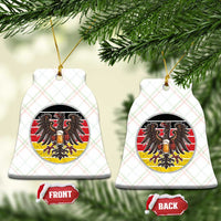 German Eagle Beer Lover Ceramic Ornament Vintage Bavarian Oktoberfest Beer