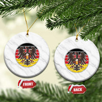 German Eagle Beer Lover Ceramic Ornament Vintage Bavarian Oktoberfest Beer