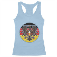German Eagle Beer Lover Racerback Tank Top Vintage Bavarian Oktoberfest Beer