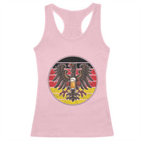 German Eagle Beer Lover Racerback Tank Top Vintage Bavarian Oktoberfest Beer