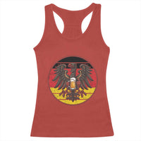 German Eagle Beer Lover Racerback Tank Top Vintage Bavarian Oktoberfest Beer