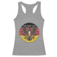 German Eagle Beer Lover Racerback Tank Top Vintage Bavarian Oktoberfest Beer