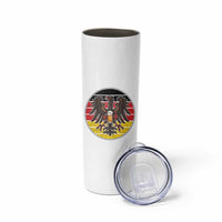 German Eagle Beer Lover Skinny Tumbler Vintage Bavarian Oktoberfest Beer