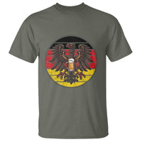 German Eagle Beer Lover T Shirt Vintage Bavarian Oktoberfest Beer