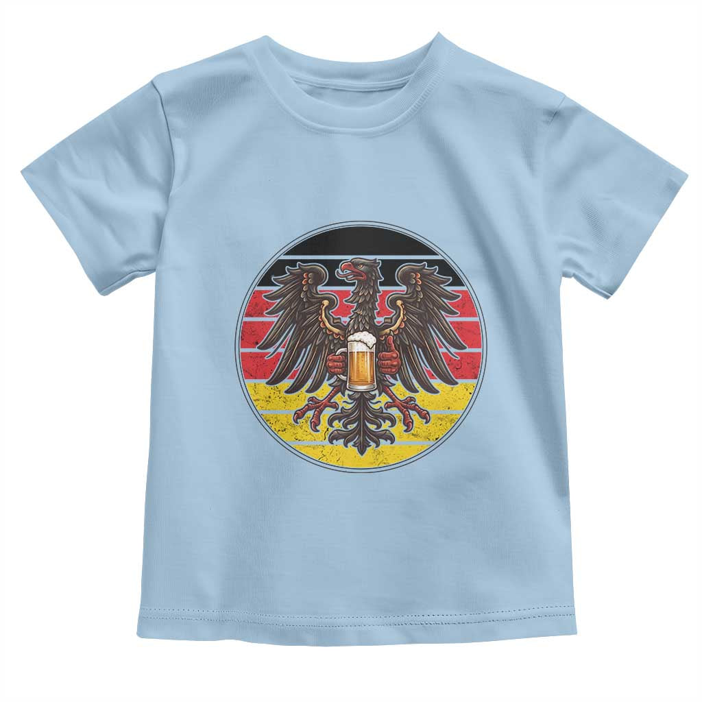 German Eagle Beer Lover Toddler T Shirt Vintage Bavarian Oktoberfest Beer