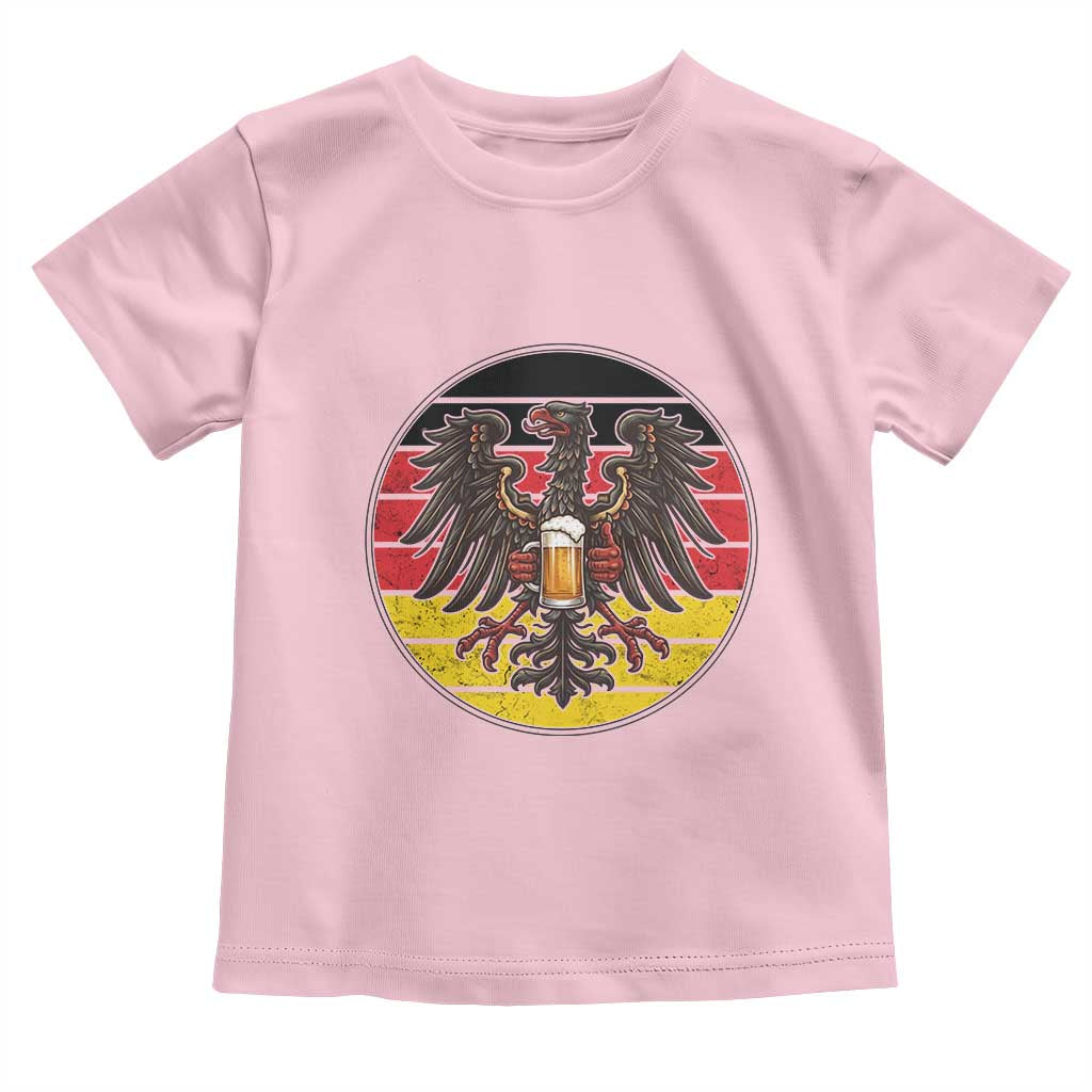 German Eagle Beer Lover Toddler T Shirt Vintage Bavarian Oktoberfest Beer