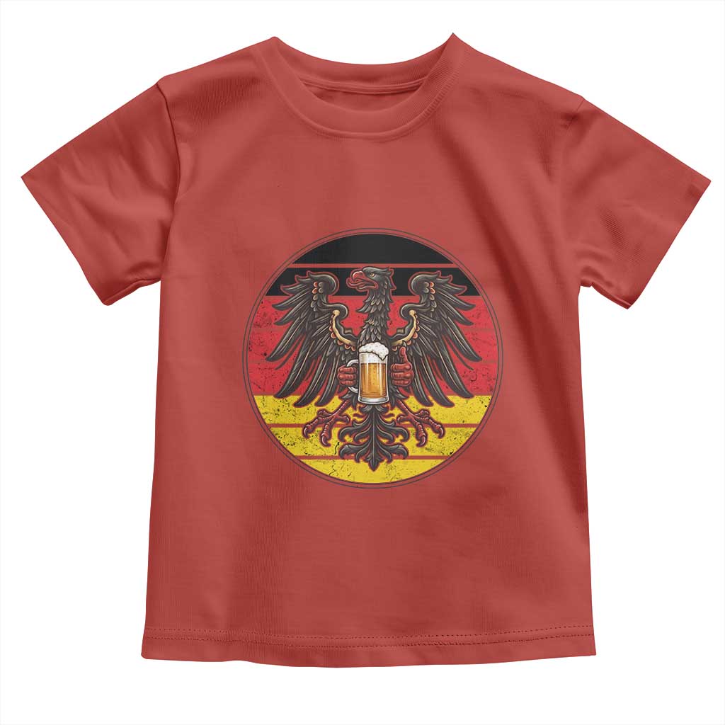 German Eagle Beer Lover Toddler T Shirt Vintage Bavarian Oktoberfest Beer