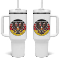German Eagle Beer Lover Tumbler With Handle Vintage Bavarian Oktoberfest Beer