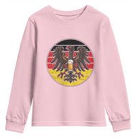 German Eagle Beer Lover Youth Sweatshirt Vintage Bavarian Oktoberfest Beer