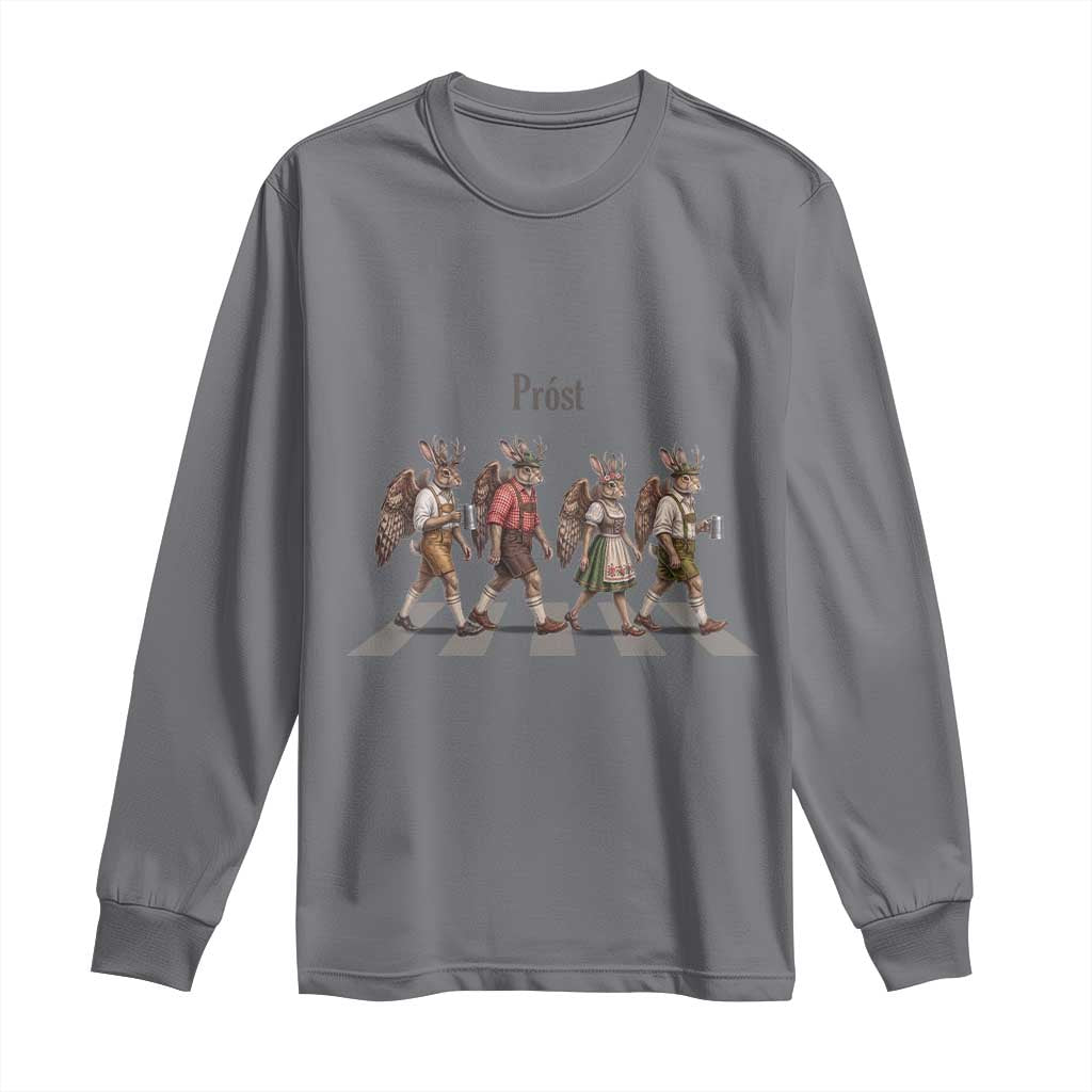 Funny Oktoberfest Wolpertinger Long Sleeve Shirt German Bavarian Beer Festival Heritage